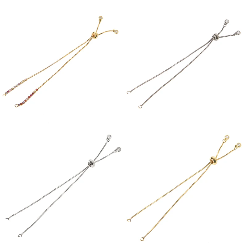 HEYUYAO New Simple Pull Movable Bracelet Accessories Adjustable Copper Bracelet DIY Handmade Jewelry Accessories Wholesale
HEYUYAO New Simple Pull Movable Bracelet Accessories Adjustable Copper Bracelet DIY Handmade Jewelry Accessories Wholesale