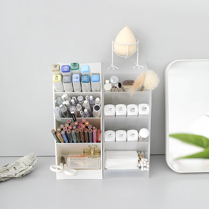 Ins Nordic Style Simple Desktop Storage box Multi Function Oblique Four Grid Pen Holder Non-Printing Style Student Oblique Plug
Ins Nordic Style Simple Desktop Storage box Multi Function Oblique Four Grid Pen Holder Non-Printing Style Student Oblique Plug
