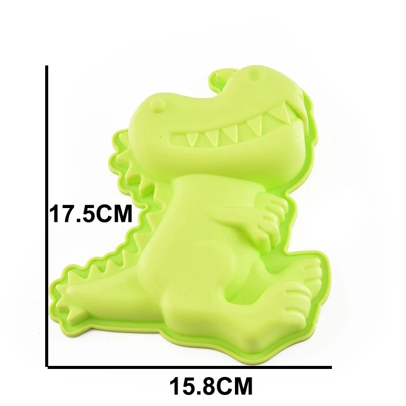 3D Dinosaur Silicone Molds Fondant Cake Decorating Tools DIY Soap Jelly Biscuit Embossing Mould Kitchen Pastry Baking Tool
3D Dinosaur Silicone Molds Fondant Cake Decorating Tools DIY Soap Jelly Biscuit Embossing Mould Kitchen Pastry Baking Tool