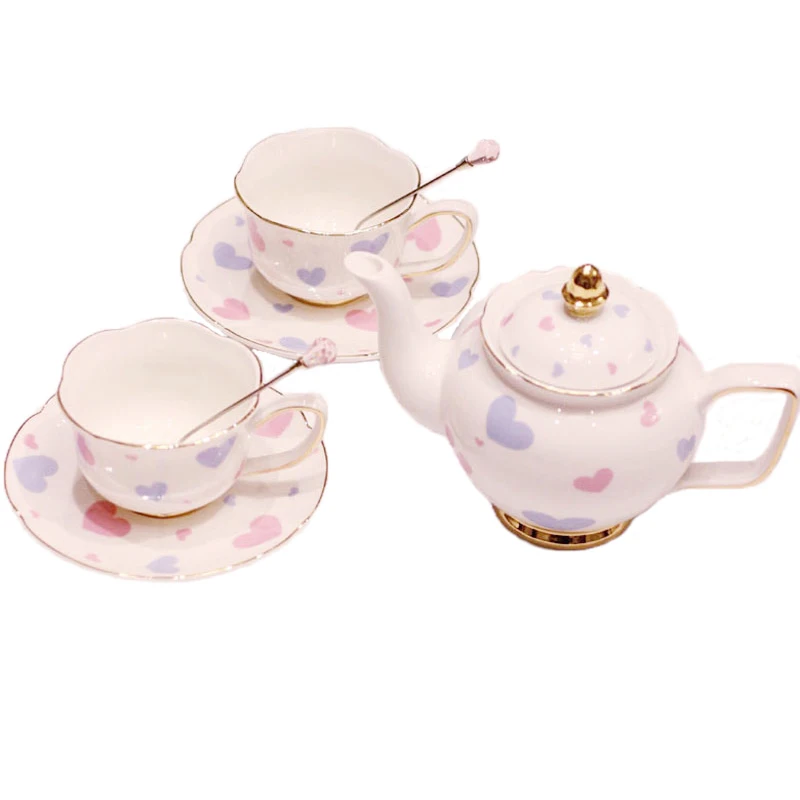 European coffee cup set Bone China English AfternoonTea cup Set Phnom Penh tea pot cups and saucers spoon wedding gifts
European coffee cup set Bone China English AfternoonTea cup Set Phnom Penh tea pot cups and saucers spoon wedding gifts