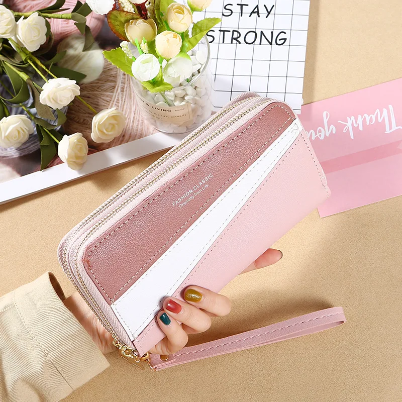 Female Handbags with Leather Card Holder Girls Zipper Wallet for Women Ladies Long Coin Purse Mobile Phone Pouch cartera mujer
Female Handbags with Leather Card Holder Girls Zipper Wallet for Women Ladies Long Coin Purse Mobile Phone Pouch cartera mujer