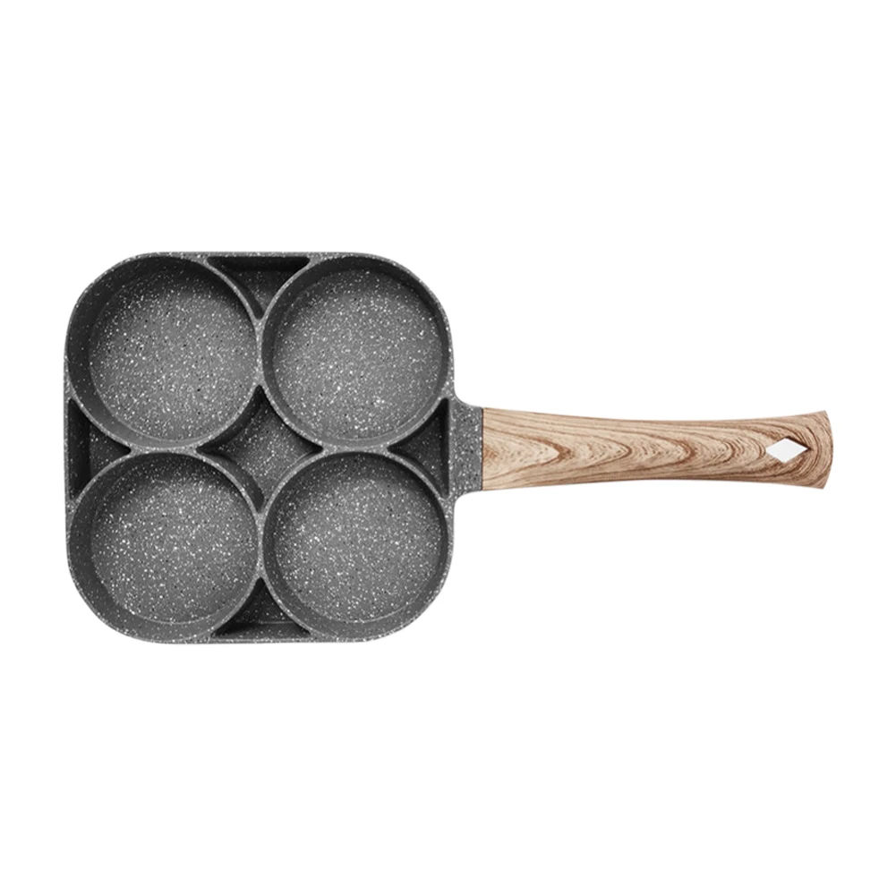 Four-hole Frying Pot Pan Thickened Omelet Pan Non-stick Egg Pancake Steak Pan Cooking Egg Ham Pans Breakfast Maker Cookware
Four-hole Frying Pot Pan Thickened Omelet Pan Non-stick Egg Pancake Steak Pan Cooking Egg Ham Pans Breakfast Maker Cookware