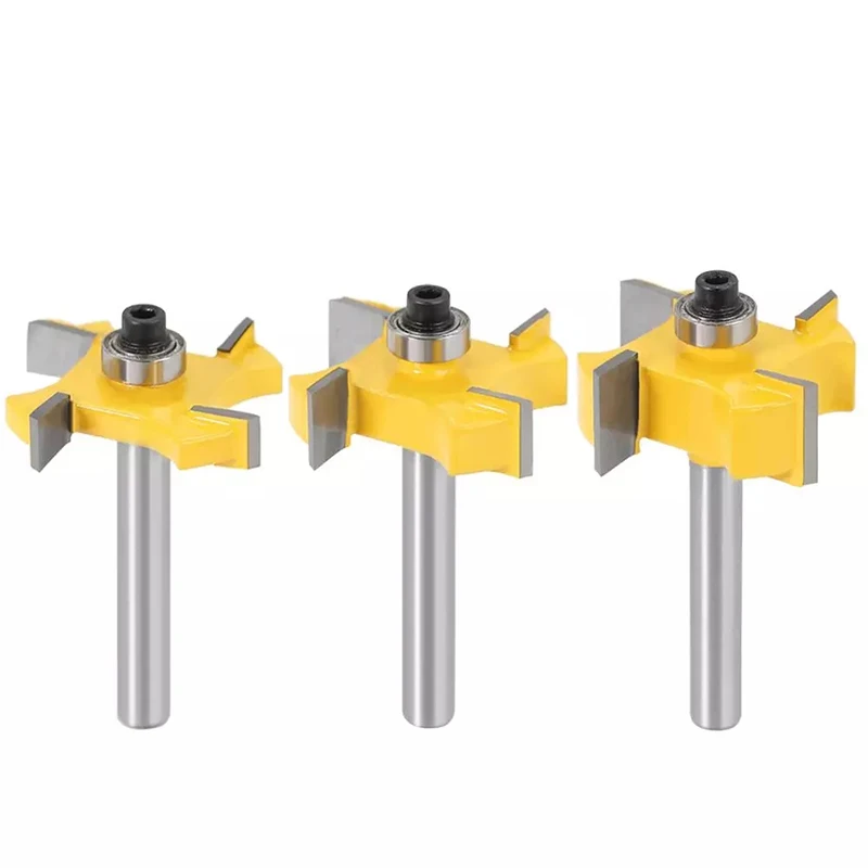 1pc 6mm 1/4 inch Shank T type bearings wood milling cutter Industrial Grade Rabbeting Bit woodworking tool router bits for wood
1pc 6mm 1/4 inch Shank T type bearings wood milling cutter Industrial Grade Rabbeting Bit woodworking tool router bits for wood