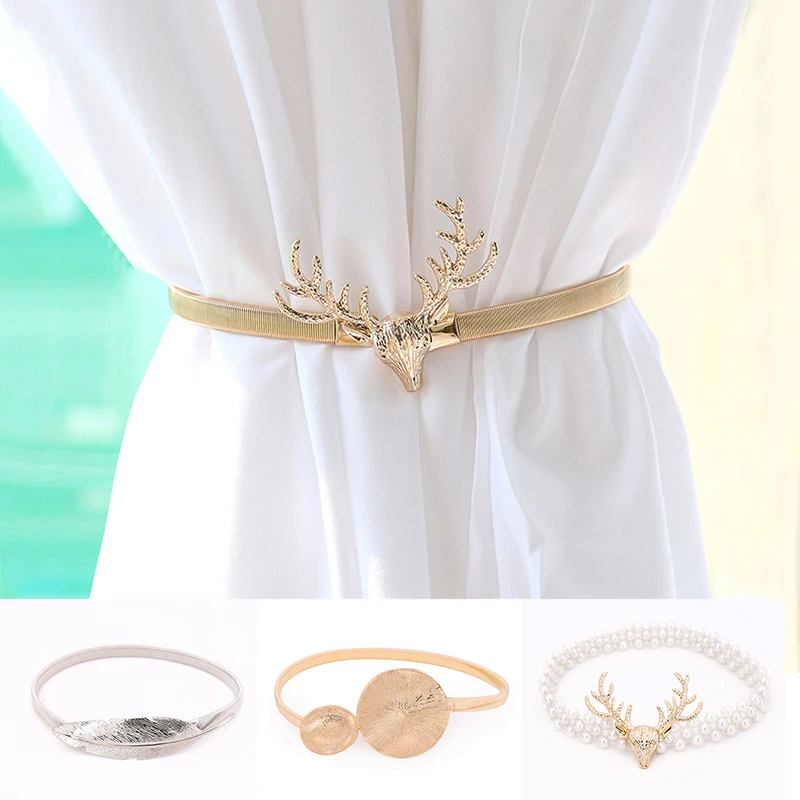 Golden Silver Color Elk Curtains Buckles Window Curtains Tieback Holder Clips Curtain Strap Accessories Easter Decorations
Golden Silver Color Elk Curtains Buckles Window Curtains Tieback Holder Clips Curtain Strap Accessories Easter Decorations
