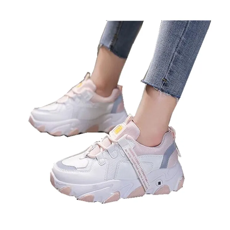 Women Sneakers Casual Sports Platform White Shoes Luminous Height Increasing White Outdoor Walking Shoe Running PU Mesh
Women Sneakers Casual Sports Platform White Shoes Luminous Height Increasing White Outdoor Walking Shoe Running PU Mesh