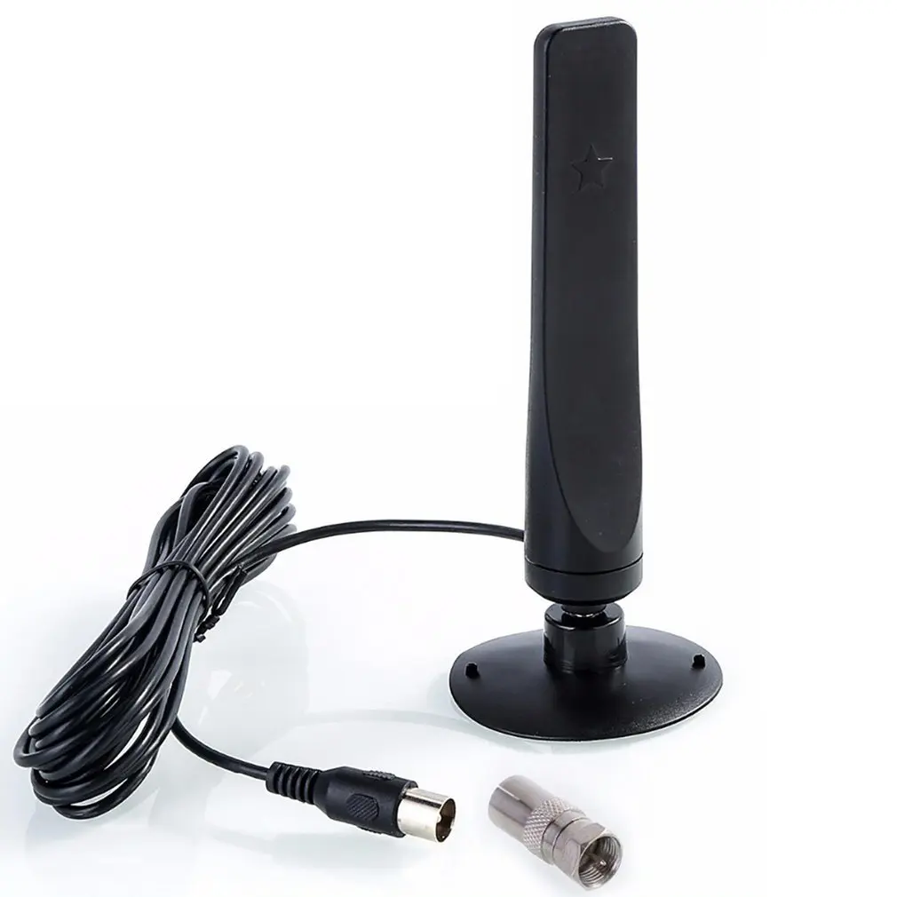 ТВ-антенна DVB-T с бесплатным просмотром, HD TV 20 дБ, внутренняя цифровая стандартная ТВ-антенна для DVB-T, кабель ТВ-приставки HD
ТВ-антенна DVB-T с бесплатным просмотром, HD TV 20 дБ, внутренняя цифровая стандартная ТВ-антенна для DVB-T, кабель ТВ-приставки HD
