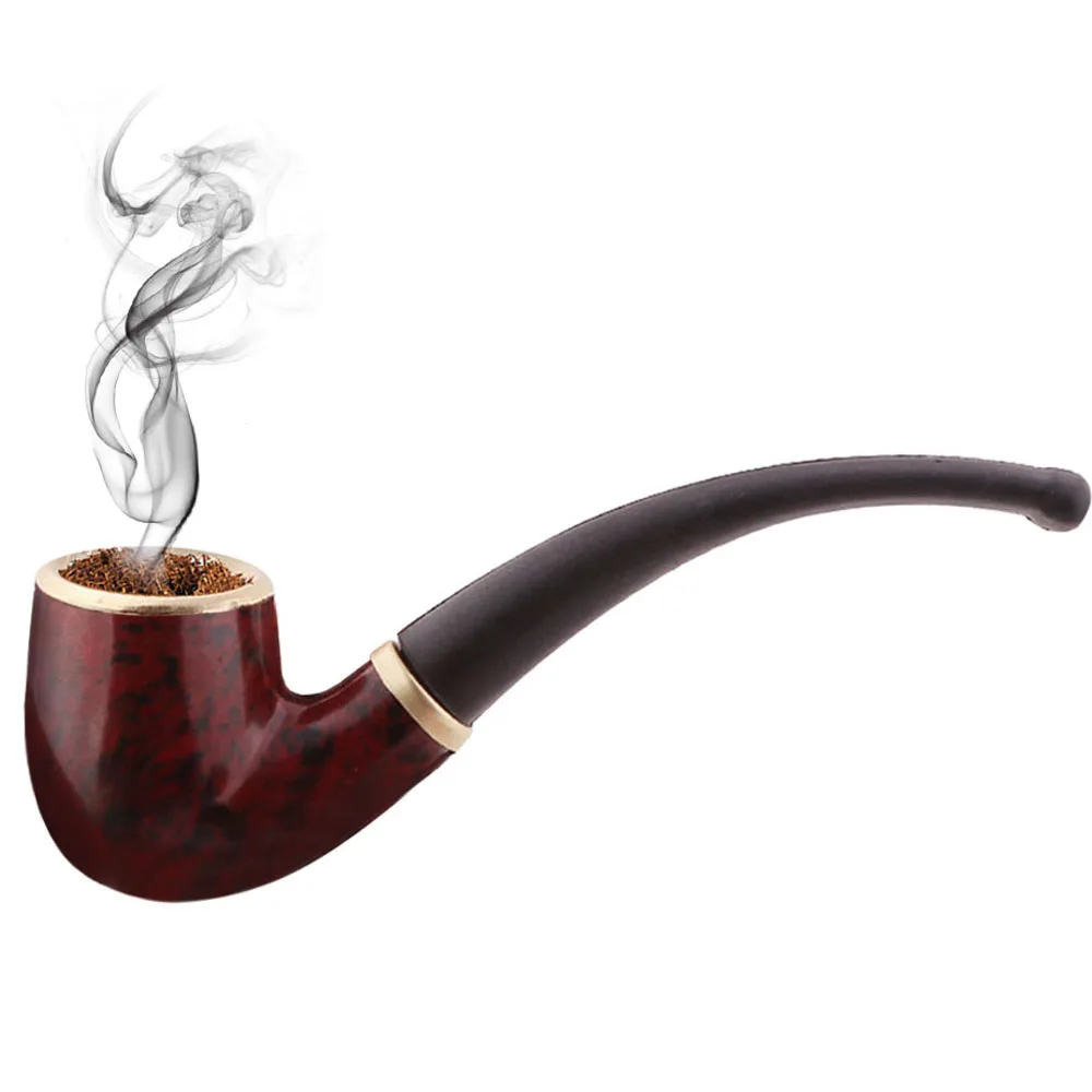 Portable Tobacco Pipe Resin Bent Pipe Cigarette Filter Herb Grinder Handheld Mini Curved Smoke Pipe Beginner Smoking Accessories
Portable Tobacco Pipe Resin Bent Pipe Cigarette Filter Herb Grinder Handheld Mini Curved Smoke Pipe Beginner Smoking Accessories