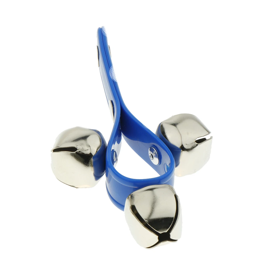 Finest Handbell Blue Plastic Strap 3 Jingle Bells Kids Hand Shaking Toy 
Finest Handbell Blue Plastic Strap 3 Jingle Bells Kids Hand Shaking Toy