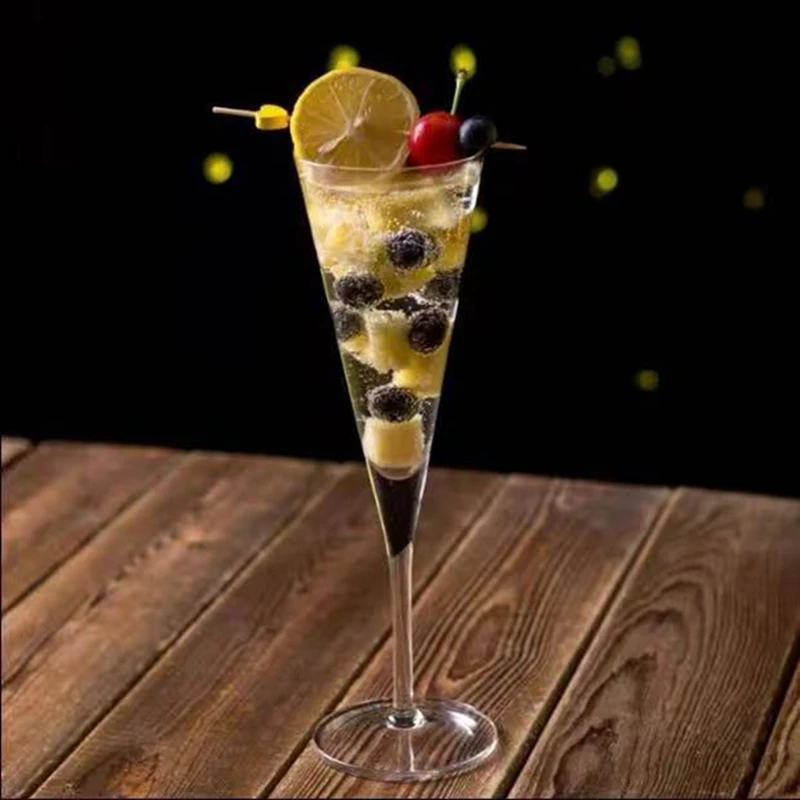 2pcs/lot V-shaped Cocktail Glass Lead-free Crystal Creative Champagne Glass Martini Glass Sparkling Glass Red Wine Glass Goblet
2pcs/lot V-shaped Cocktail Glass Lead-free Crystal Creative Champagne Glass Martini Glass Sparkling Glass Red Wine Glass Goblet