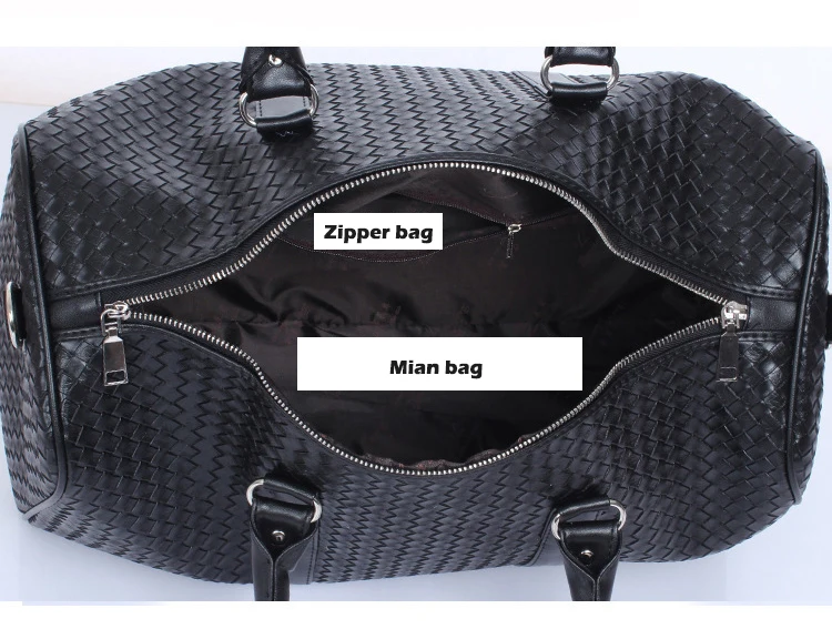 Large Capacity Travel Bag Weave Travel Duffle Big Bag Waterproof Leather Hand Luggage Bags Short Trip Men Sports Package G103010
Large Capacity Travel Bag Weave Travel Duffle Big Bag Waterproof Leather Hand Luggage Bags Short Trip Men Sports Package G103010