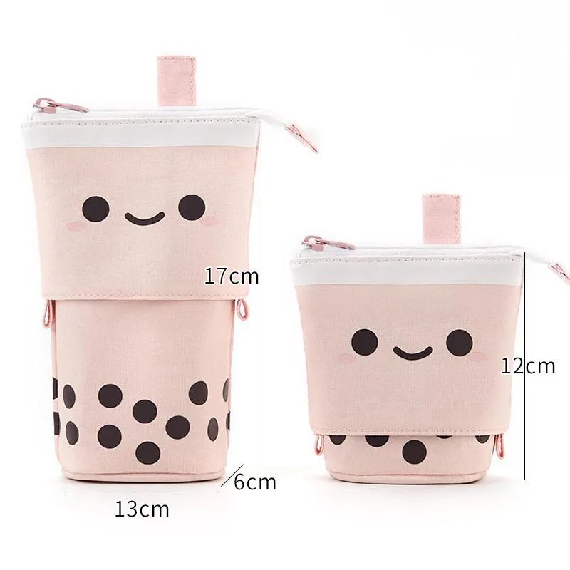 Cute Pencil Case Standing Pen Holder Telescopic Makeup Pouch Pop Up Cosmetics Bag for Girls Students Women Adults NEW Hot
Cute Pencil Case Standing Pen Holder Telescopic Makeup Pouch Pop Up Cosmetics Bag for Girls Students Women Adults NEW Hot