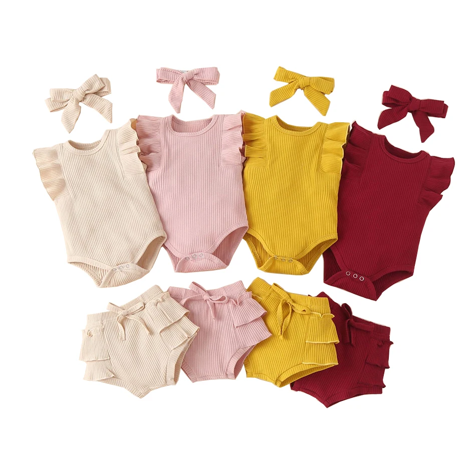 Newborn Baby Girl Clothes Set Ruffle Long Sleeve Tops Romper T Shirt Pleated Pants Infant Toddler Clothing Outfits for Autumn
Newborn Baby Girl Clothes Set Ruffle Long Sleeve Tops Romper T Shirt Pleated Pants Infant Toddler Clothing Outfits for Autumn