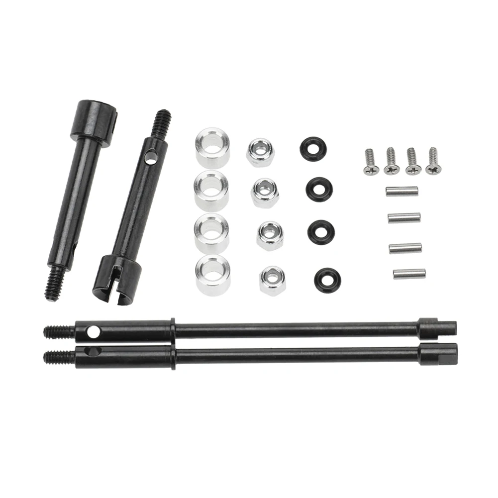 Front Rear Axle Wheel Hub Set for SCX24 AXI00002 AXI00001 AXI90081 1/24 RC Crawler 4mm Widen Upgrade High Quality RC Car Spare
Front Rear Axle Wheel Hub Set for SCX24 AXI00002 AXI00001 AXI90081 1/24 RC Crawler 4mm Widen Upgrade High Quality RC Car Spare