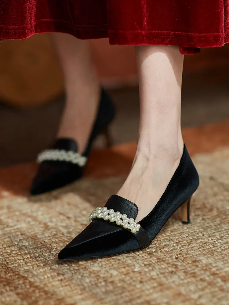 EshtonShero Shoes Women Leather Flock Female Thin High Heel Spring Shoes Women's Loafers Casual Leather Shoes Pointed Toe
EshtonShero Shoes Women Leather Flock Female Thin High Heel Spring Shoes Women's Loafers Casual Leather Shoes Pointed Toe