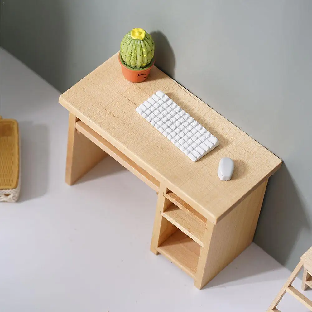 Simulation Small Computer Desk Set Furniture Model For Doll Toys Dollhouse Accessories Decoration House Miniature T2N4
Simulation Small Computer Desk Set Furniture Model For Doll Toys Dollhouse Accessories Decoration House Miniature T2N4