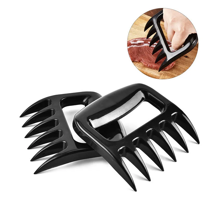 2pcs Meat Shredder Barbecue Fork Bear Claw Meat Separator Handle Kitchen Food Fork Meat Slicer BBQ Grill Meat Handler Kitchen
2pcs Meat Shredder Barbecue Fork Bear Claw Meat Separator Handle Kitchen Food Fork Meat Slicer BBQ Grill Meat Handler Kitchen