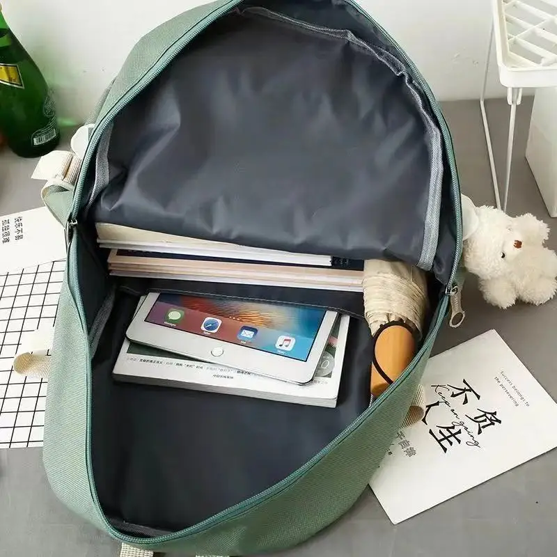 4Pcs/Set Canvas School Bags for Teenage Girls High Quality Laptop Backpacks for Women Bookbags Travel Backpack Students Rucksack
4Pcs/Set Canvas School Bags for Teenage Girls High Quality Laptop Backpacks for Women Bookbags Travel Backpack Students Rucksack