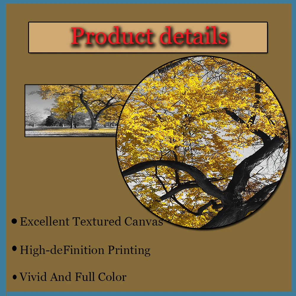 Autumn maple tree print on canvas HD painting multi-color leaves wall art prints and poster pictures living room home decoration
Autumn maple tree print on canvas HD painting multi-color leaves wall art prints and poster pictures living room home decoration