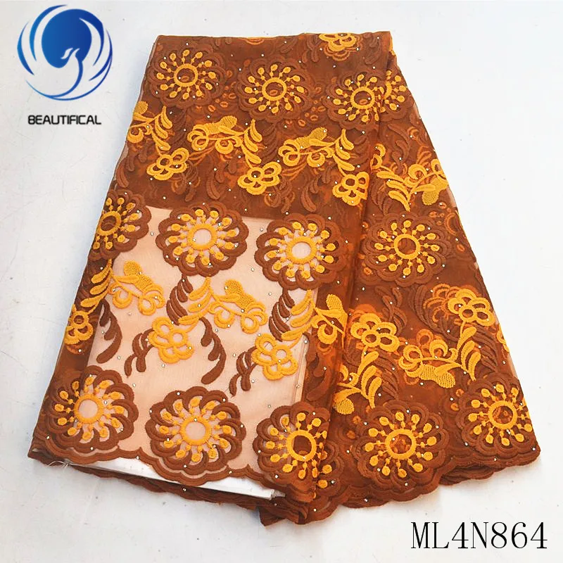 Beautifical nigerian lace fabrics embroidery tulle lace with stones Hot sale nigerian net lace fabric for women ML4N864
Beautifical nigerian lace fabrics embroidery tulle lace with stones Hot sale nigerian net lace fabric for women ML4N864