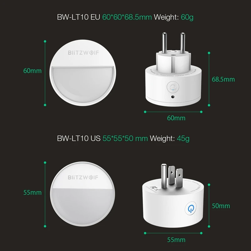 Smart LED Night Light Mini Lights 3000K Color Temperature 20 Lumens 120 Lighting Angle Light-sensitive Lamp EU Plug for Home
Smart LED Night Light Mini Lights 3000K Color Temperature 20 Lumens 120 Lighting Angle Light-sensitive Lamp EU Plug for Home
