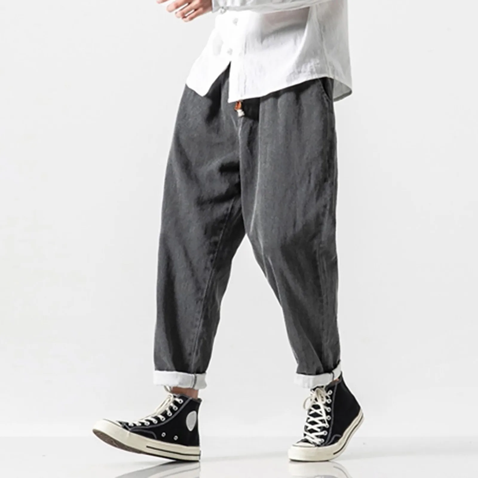 Fashion Men Casual Plus Size Pants Solid Leisure Sweatpants Male Summer Trousers Casual Elastic Classic Harem Trousers Male
Fashion Men Casual Plus Size Pants Solid Leisure Sweatpants Male Summer Trousers Casual Elastic Classic Harem Trousers Male