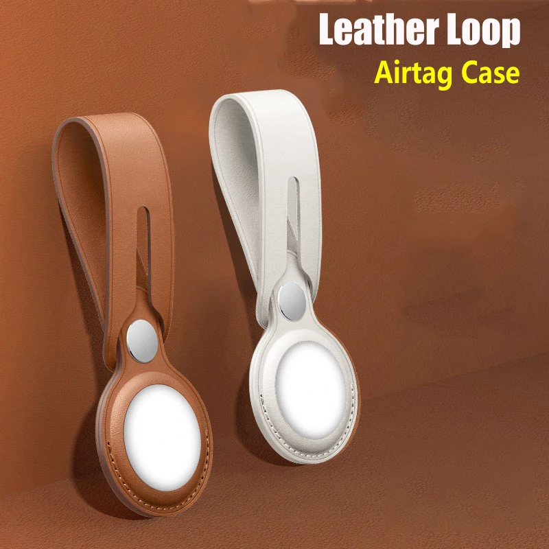 Leather Loop for Apple Airtags Case Protective Cover Bumper Shell Tracker Accessories Anti-scratch Air tag Keychain case
Leather Loop for Apple Airtags Case Protective Cover Bumper Shell Tracker Accessories Anti-scratch Air tag Keychain case