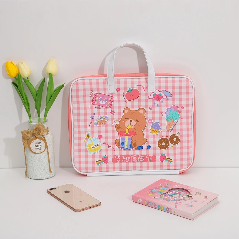 11 12 13 13.3 inch Cartoon Unicorn Sleeve Case Bag Korean Fashion Bear Laptop Notebook Bag For MacBook Air Computer Handbag Bag
11 12 13 13.3 inch Cartoon Unicorn Sleeve Case Bag Korean Fashion Bear Laptop Notebook Bag For MacBook Air Computer Handbag Bag