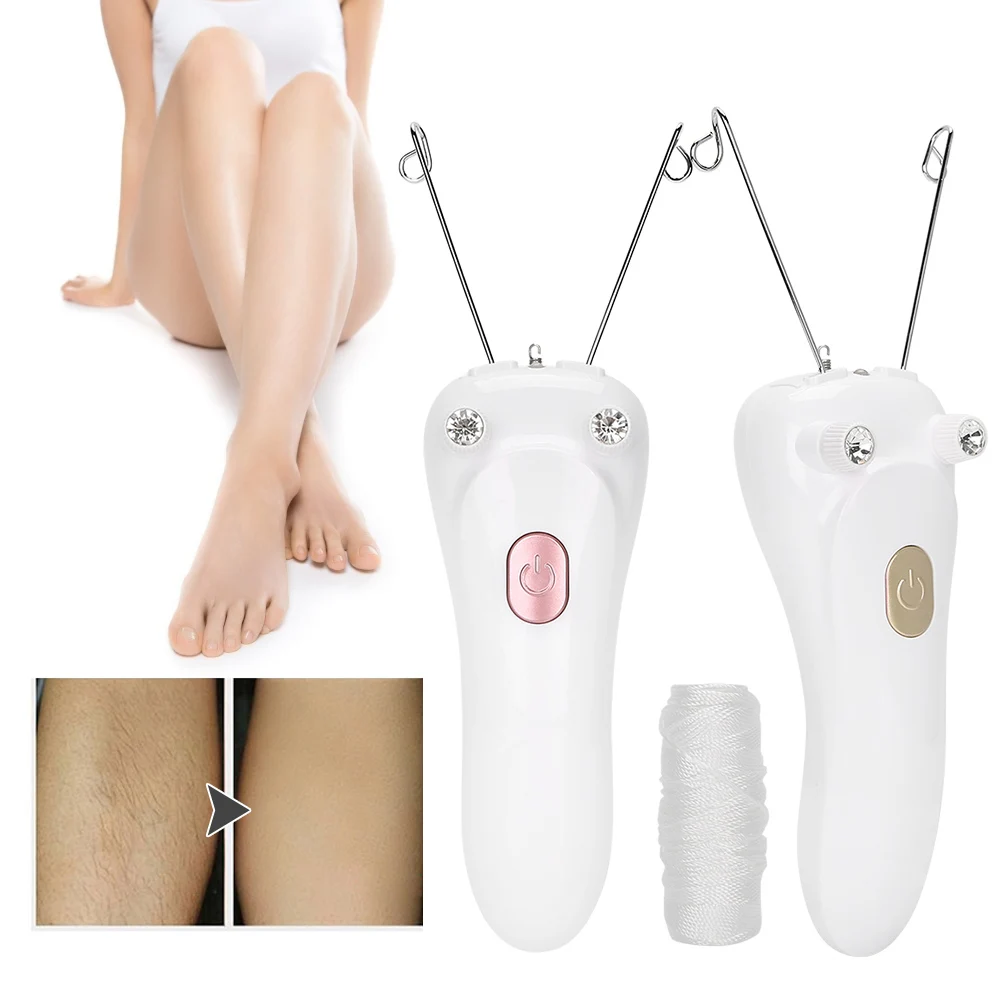 Electric Threading Epilator Hair Remover USB Charging Cotton Thread Epilator (Host + Cotton Thread + USB Cable)
Electric Threading Epilator Hair Remover USB Charging Cotton Thread Epilator (Host + Cotton Thread + USB Cable)