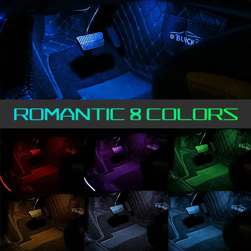 RGB-подсветка для салона автомобиля беспроводная дистанционное управление