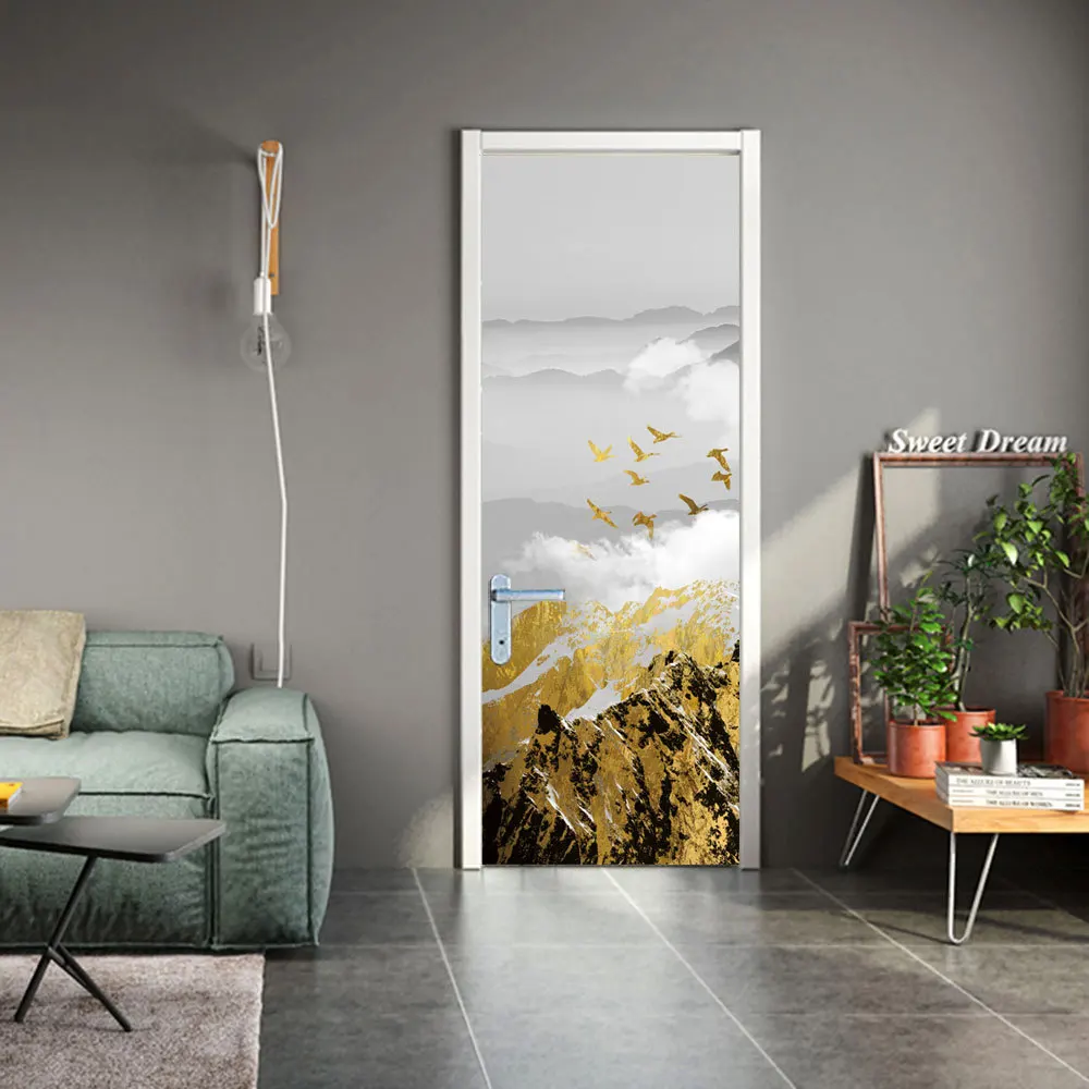 Self-Adhesive Door Sticker 3D Golden Valley Asuka Mural Wallpaper Living Room Waterproof Home Decor Art Wall Stickers Poster
Self-Adhesive Door Sticker 3D Golden Valley Asuka Mural Wallpaper Living Room Waterproof Home Decor Art Wall Stickers Poster