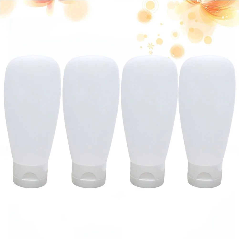 4pcs 100ml Travel Bottles Leakproof Silicone Containers Squeezable Travel Tube Refillable Containers for Shampoo Conditioner
4pcs 100ml Travel Bottles Leakproof Silicone Containers Squeezable Travel Tube Refillable Containers for Shampoo Conditioner