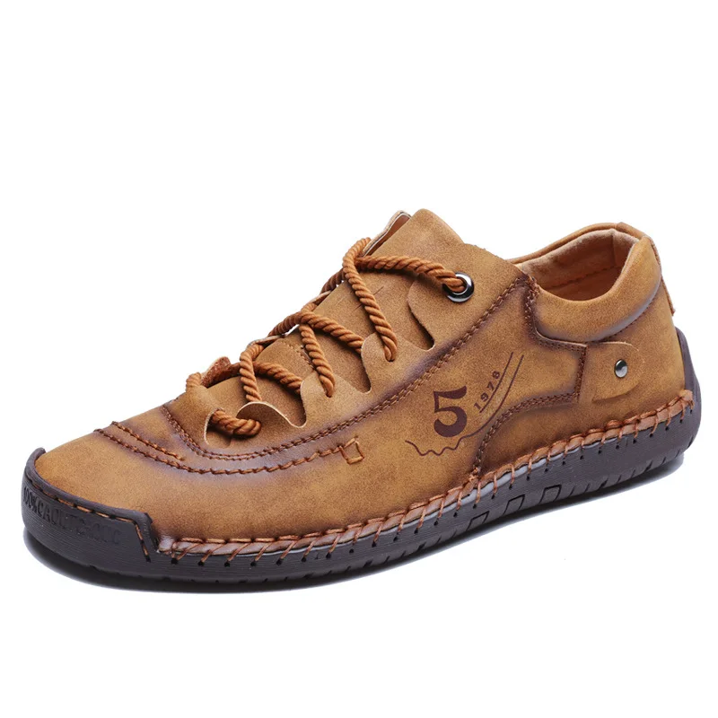 2021 Cross-border Plus Size Men's New Hand-stitched Casual Shoes Men's Low-top Casual Leather Shoes
2021 Cross-border Plus Size Men's New Hand-stitched Casual Shoes Men's Low-top Casual Leather Shoes