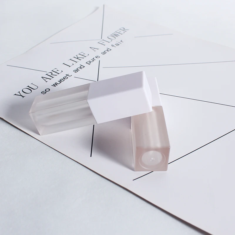 5ml White Square Lip Gloss Tube Empty Refillable Plastic Lipstick Lip Balm Bottle Mirror Long Eyeshadow Cream Container
5ml White Square Lip Gloss Tube Empty Refillable Plastic Lipstick Lip Balm Bottle Mirror Long Eyeshadow Cream Container