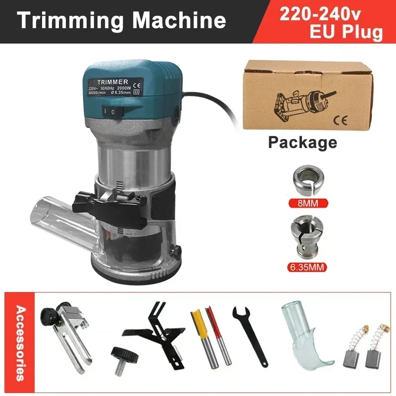 Электрический фрезер 2000 Вт Woodworking
Электрический фрезер 2000 Вт Woodworking