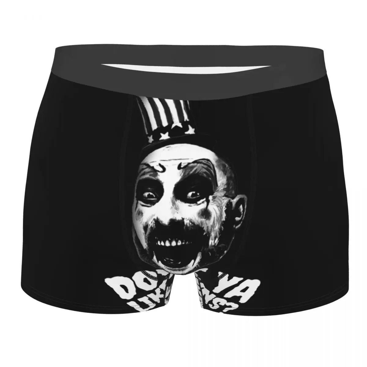 Humor Boxer Shorts Panties Briefs Men You're A Reject Underwear Captain Spaulding Rob Zombie Horror Underpants for Male S-XXL
Humor Boxer Shorts Panties Briefs Men You're A Reject Underwear Captain Spaulding Rob Zombie Horror Underpants for Male S-XXL