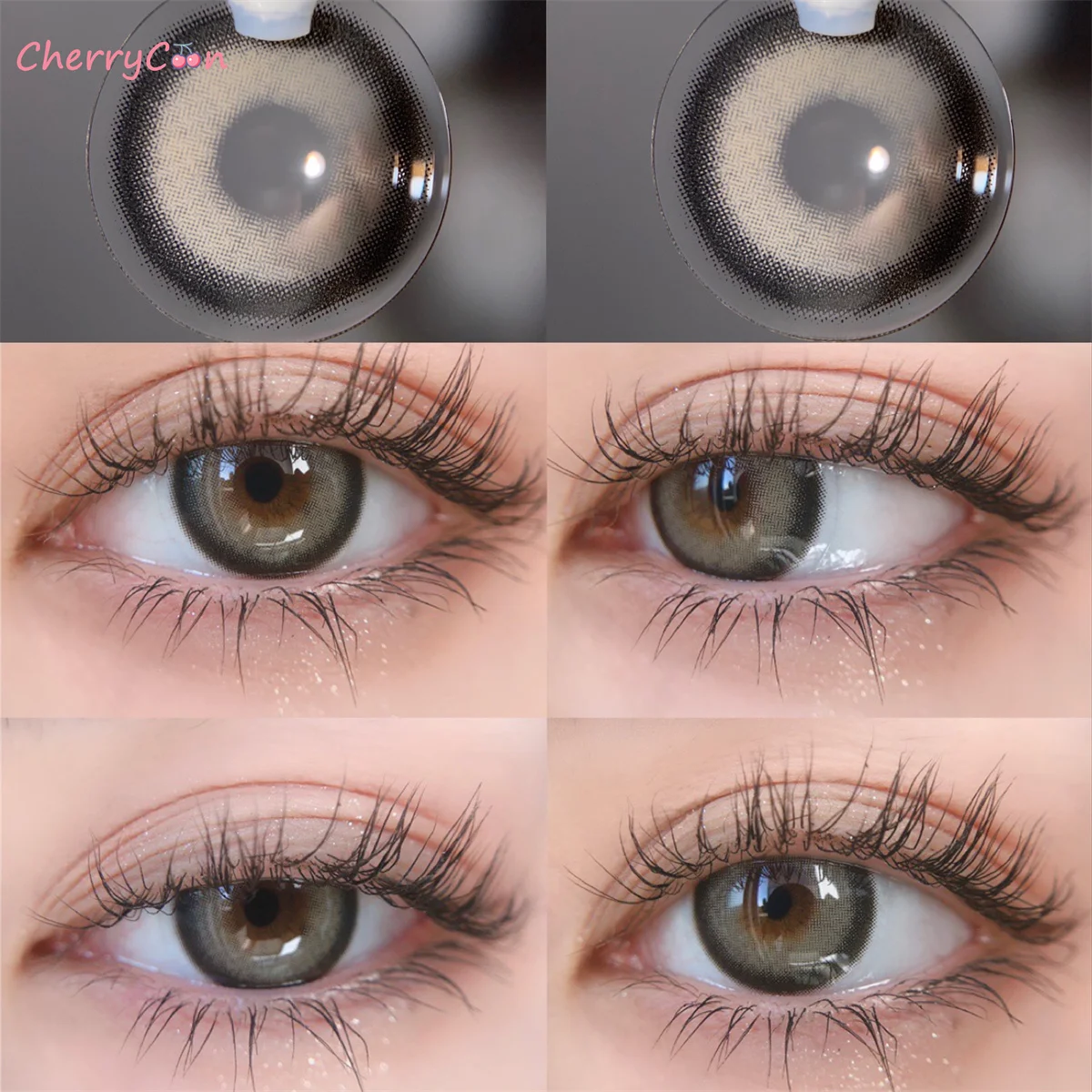 CherryCon Satuo gray new popular Contact Lenses Colored Softfor Eyes big beautiful pupil Contact Lens Myopia degrees 2pcs/Pair
CherryCon Satuo gray new popular Contact Lenses Colored Softfor Eyes big beautiful pupil Contact Lens Myopia degrees 2pcs/Pair