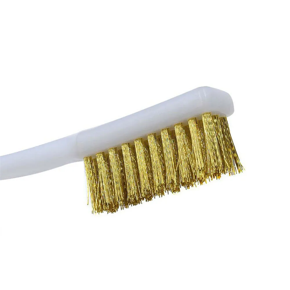 Industrial Wire Brush Toothbrush Copper Wire Brushes Kit Plastic Handle Rust Removal Cleaner Durable Practical
Industrial Wire Brush Toothbrush Copper Wire Brushes Kit Plastic Handle Rust Removal Cleaner Durable Practical