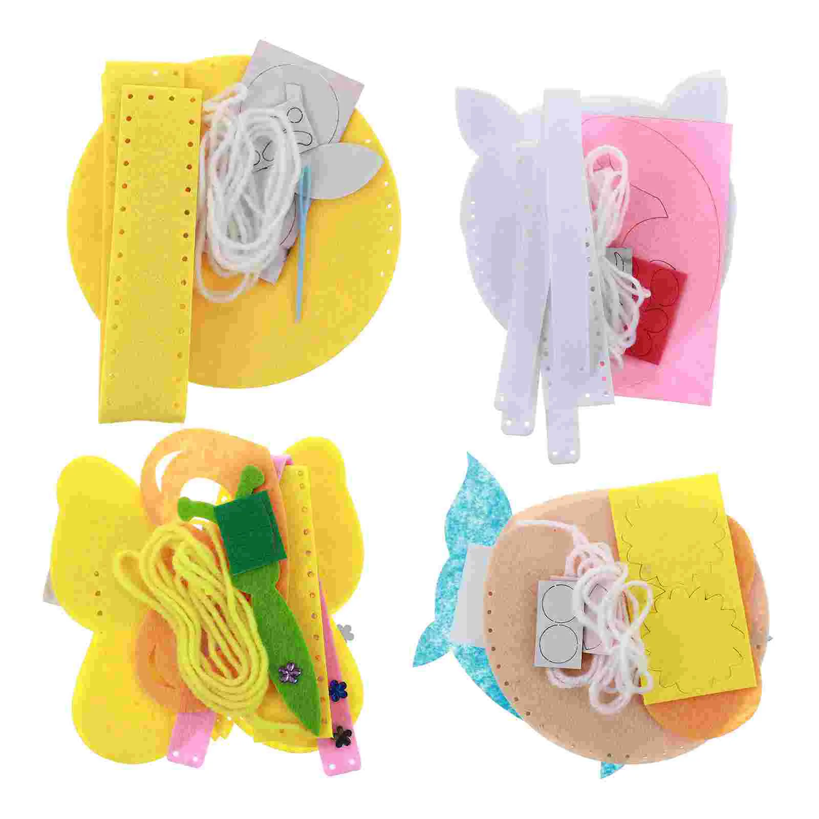 Kit Sewing Kids Felt Craft Kits Diy Crafts Girls Handbag Handmade Educational Making Non Material Woven Sets Toddler Kid
Kit Sewing Kids Felt Craft Kits Diy Crafts Girls Handbag Handmade Educational Making Non Material Woven Sets Toddler Kid