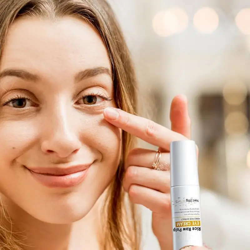 Rice Raw Pulp Eye Cream Skin Care Sets Cream Serum Toner 0.7 Oz Lifting Moisturizing Anti Wrinkles Eye Care Cream For Puffiness 
Rice Raw Pulp Eye Cream Skin Care Sets Cream Serum Toner 0.7 Oz Lifting Moisturizing Anti Wrinkles Eye Care Cream For Puffiness