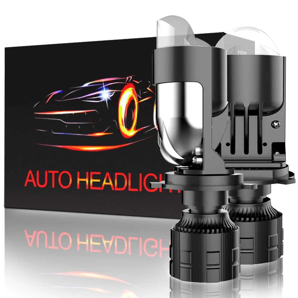 2023 Newest Car Motorcycle h4 Hi-Lo Headlight Laser Mini Dual Projector Lens High Power LED Fog Lamp 25000LM For Automotive Moto
2023 Newest Car Motorcycle h4 Hi-Lo Headlight Laser Mini Dual Projector Lens High Power LED Fog Lamp 25000LM For Automotive Moto