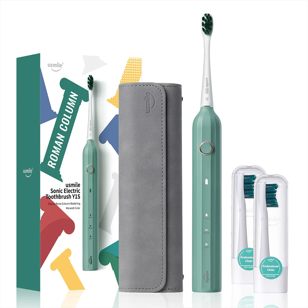 Toothbrush, Sonic Rechargeable Toothbrush for Adults with 3 Cleaning Modes, Smart Timer, with Travel Case, One Charge Lasts for
Toothbrush, Sonic Rechargeable Toothbrush for Adults with 3 Cleaning Modes, Smart Timer, with Travel Case, One Charge Lasts for