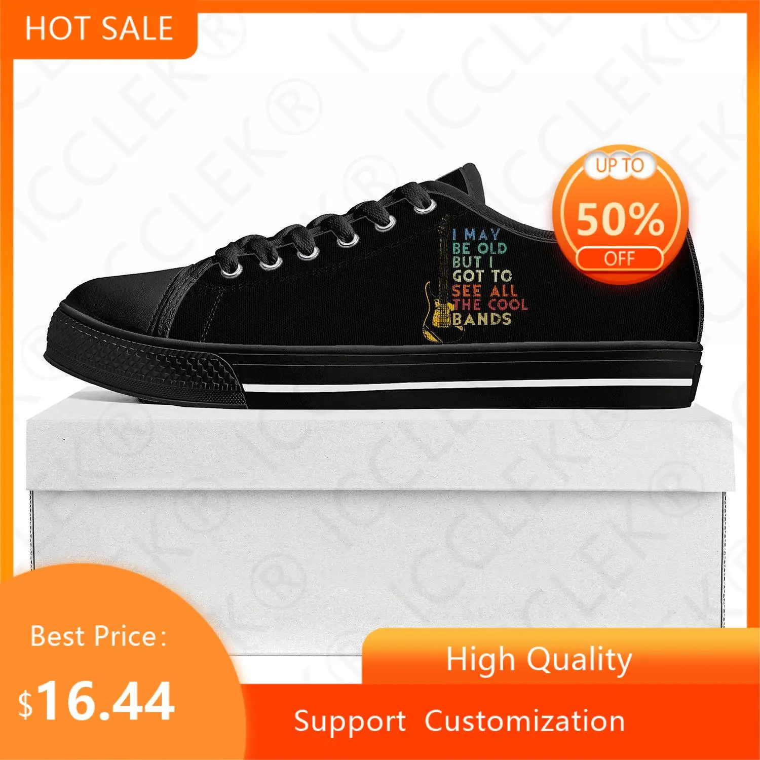 I May Be Old But Bands Low Top High Quality Sneakers Mens Womens Teenager Canvas Sneaker Prode Casual Couple Shoes Custom Shoe
I May Be Old But Bands Low Top High Quality Sneakers Mens Womens Teenager Canvas Sneaker Prode Casual Couple Shoes Custom Shoe