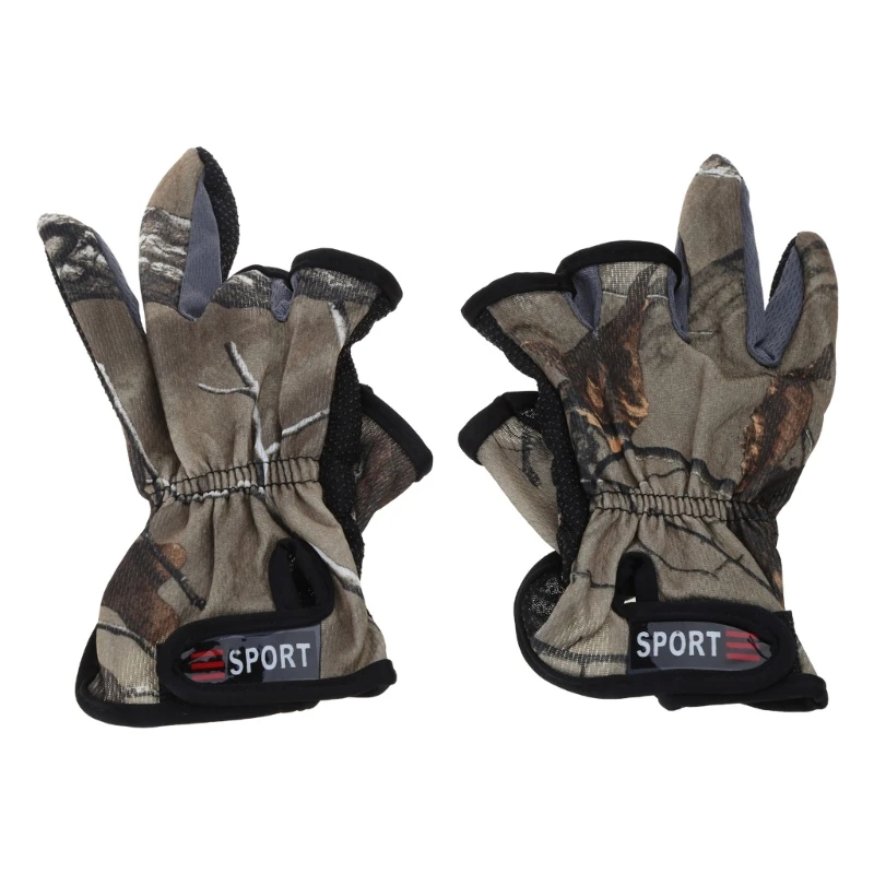 Fishing Gloves 3 Cut Finger Slit Outdoor Sports Anti Slip Breathable Camouflage
Fishing Gloves 3 Cut Finger Slit Outdoor Sports Anti Slip Breathable Camouflage