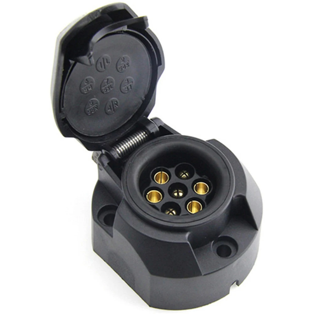 For Recharge Panel Car Socket Flush Mount Wiring Connector Black Caravan Hauling Trailer 7 Pin Adapter Plastic
For Recharge Panel Car Socket Flush Mount Wiring Connector Black Caravan Hauling Trailer 7 Pin Adapter Plastic