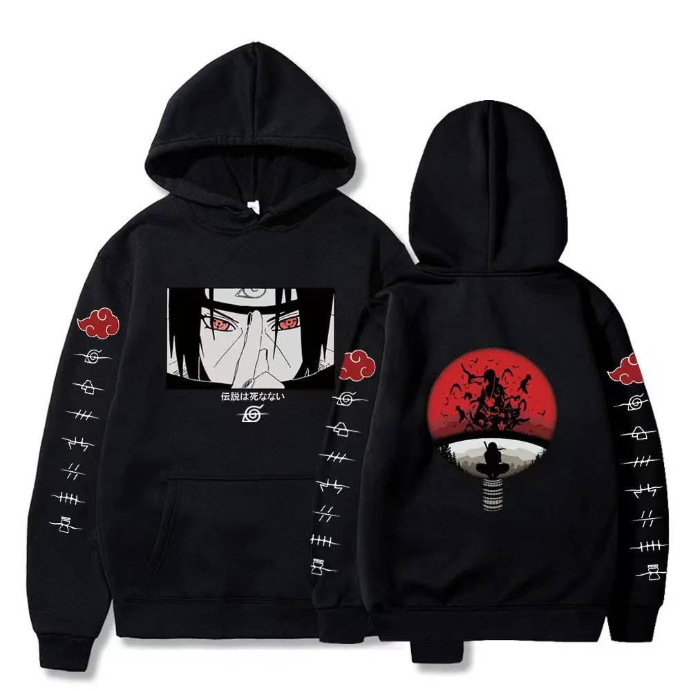 Anime Naruto Itachi Figures Hoodies Akatsuki Red Cloud 3D Print Pullover Sweatshirt Female Battle Tracksuit Casual Outerwear Men
Anime Naruto Itachi Figures Hoodies Akatsuki Red Cloud 3D Print Pullover Sweatshirt Female Battle Tracksuit Casual Outerwear Men