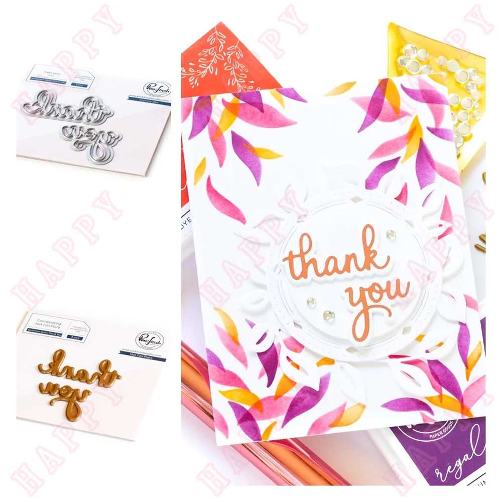 Metal Cutting Dies And Hot Foil Thank You DIY Scrapbooking Envelope Photo Album Paper Cards Embossing Decorative Craft Embossing
Metal Cutting Dies And Hot Foil Thank You DIY Scrapbooking Envelope Photo Album Paper Cards Embossing Decorative Craft Embossing