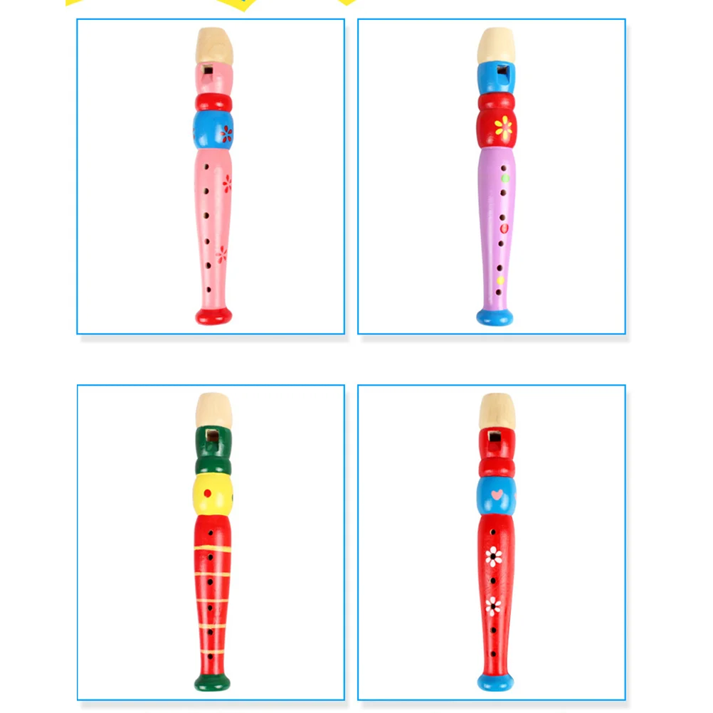 Small Wooden Recorder for Toddlers, Colorful Learning Musical Instrument Early Educational Musical Sound ( )
Small Wooden Recorder for Toddlers, Colorful Learning Musical Instrument Early Educational Musical Sound ( )