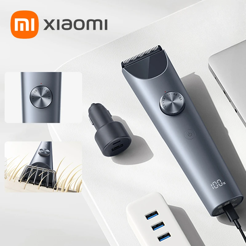 NEW XIAOMI MIJIA Hair Clippers 2 Titanium Alloy Blade Men Sideburns Electric Shaver Wireless Hair Cutting Trimmer Barber Cutter
NEW XIAOMI MIJIA Hair Clippers 2 Titanium Alloy Blade Men Sideburns Electric Shaver Wireless Hair Cutting Trimmer Barber Cutter