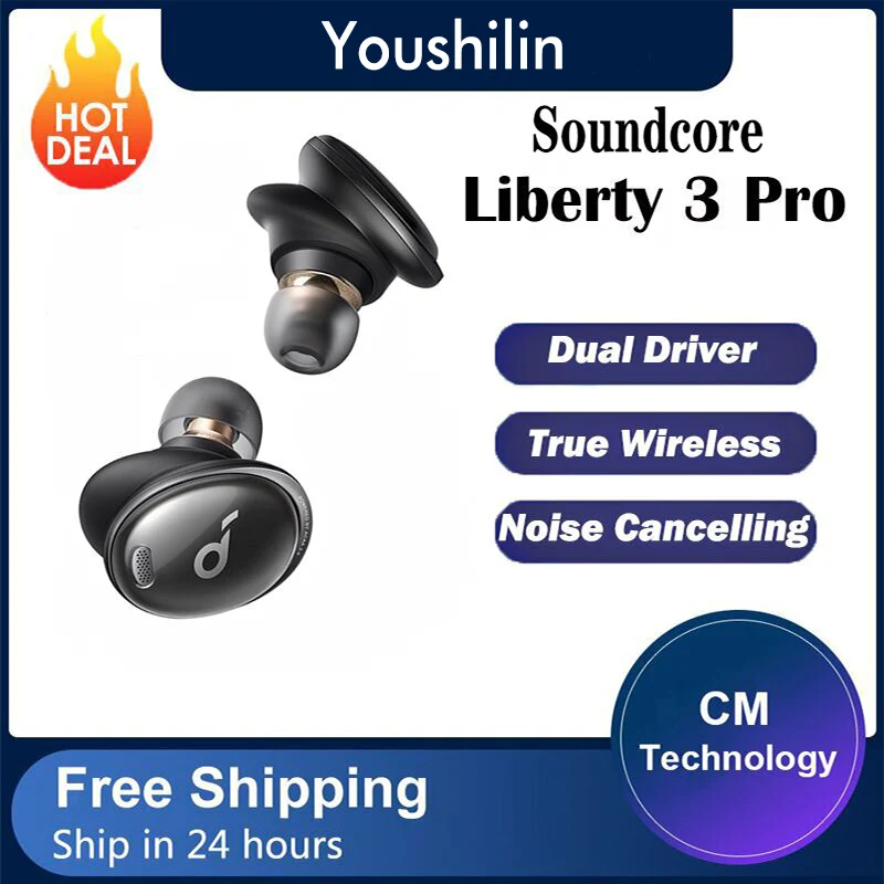 Anker от SoundCore Liberty 3 Pro TWS Bluetooth 5,2 гибридные активные шумоподавляющие наушники A3952 Bluetooth наушники
Anker от SoundCore Liberty 3 Pro TWS Bluetooth 5,2 гибридные активные шумоподавляющие наушники A3952 Bluetooth наушники