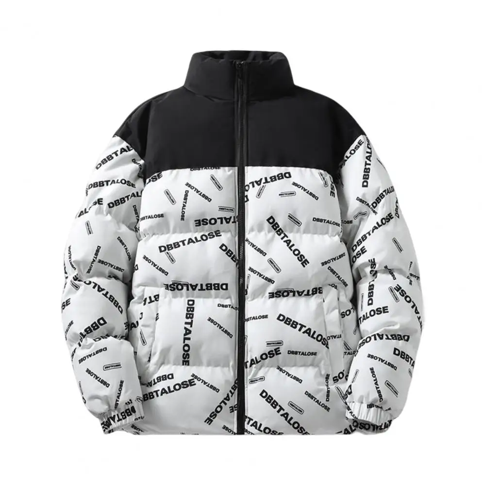 Men Jacket Patchwork Washable Coldproof Cotton Padded Contrast Color Jacket Men Outerwear for Working
Men Jacket Patchwork Washable Coldproof Cotton Padded Contrast Color Jacket Men Outerwear for Working